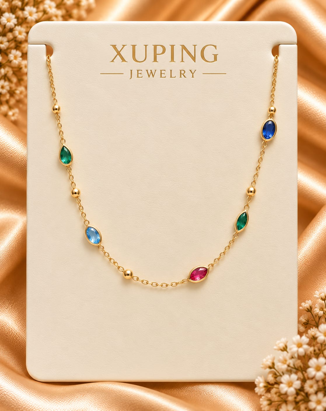 Multicolor  Bead Chain