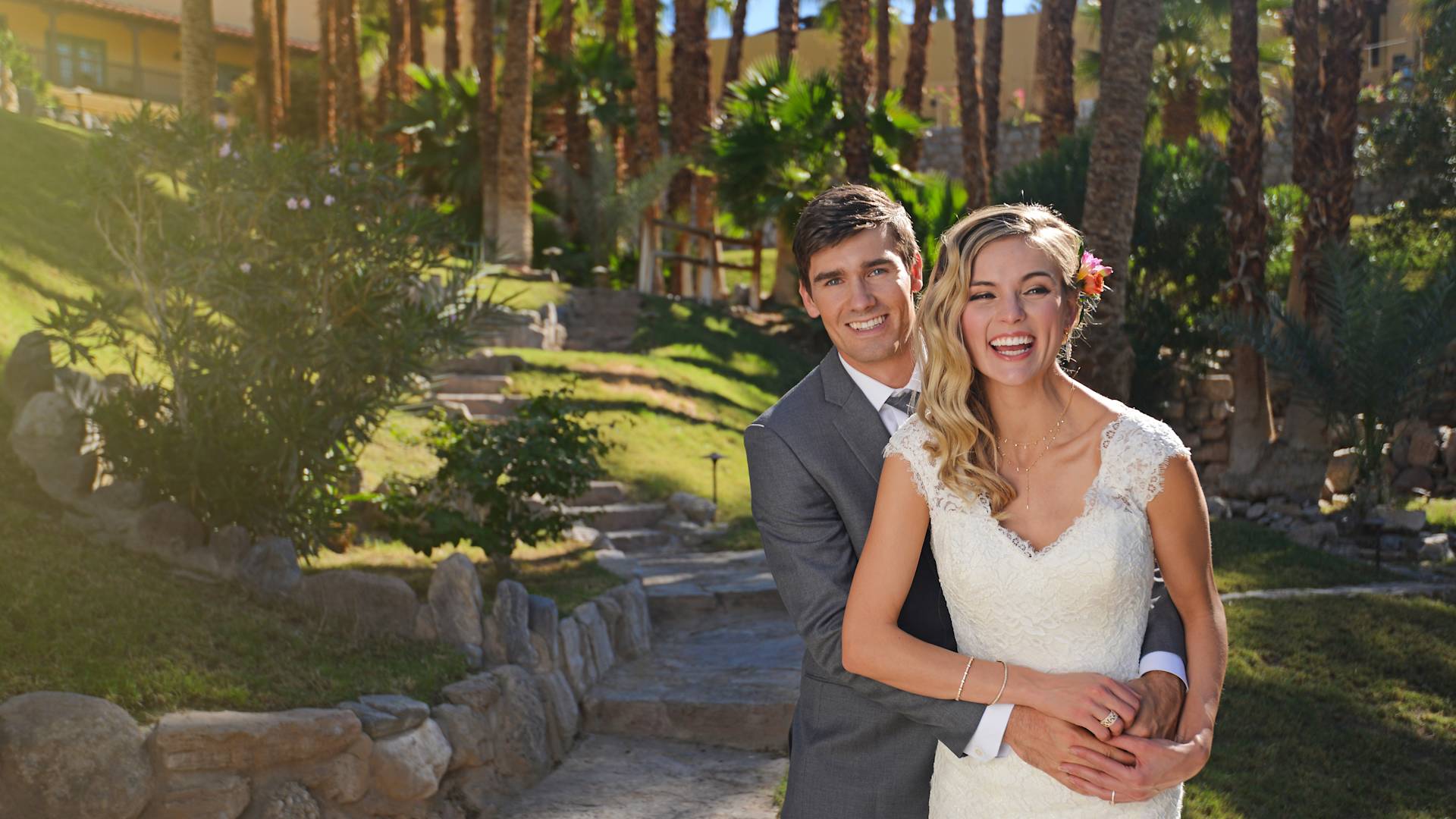 Oasis at Death Valley Wedding