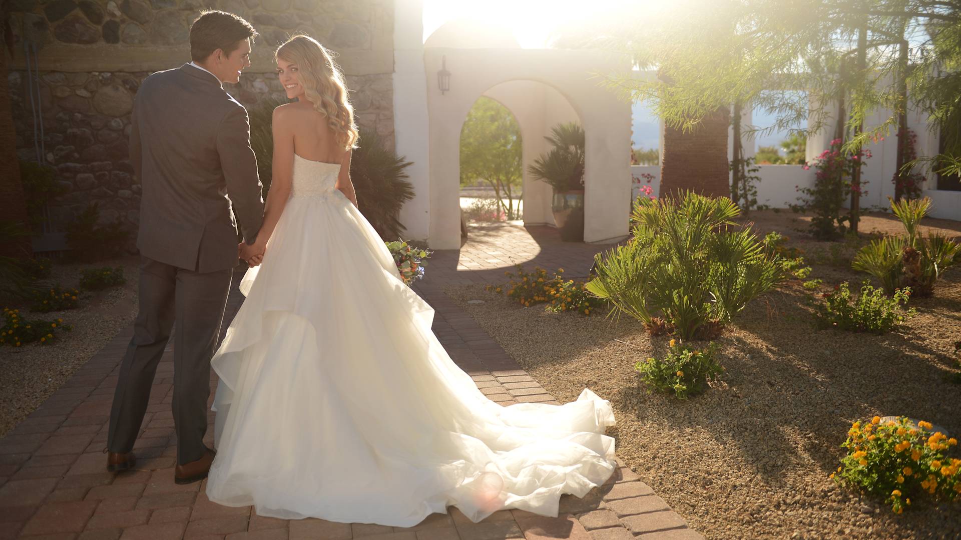 Oasis at Death Valley Wedding