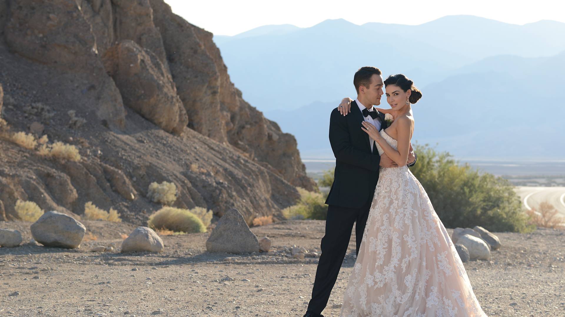 Oasis at Death Valley Wedding