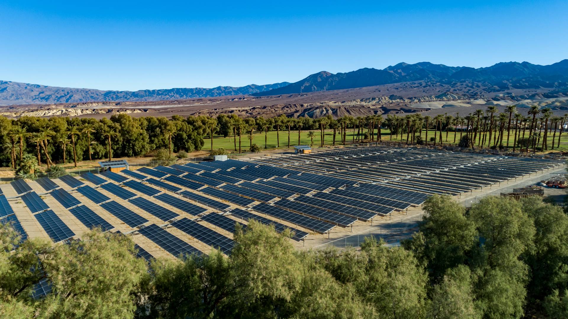 Solar array at The Ranch