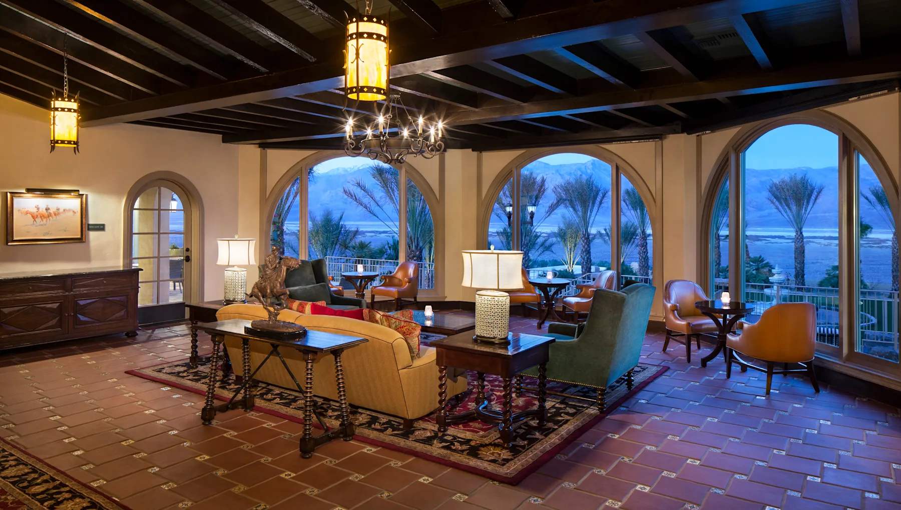 The Inn at Death Valley lounge