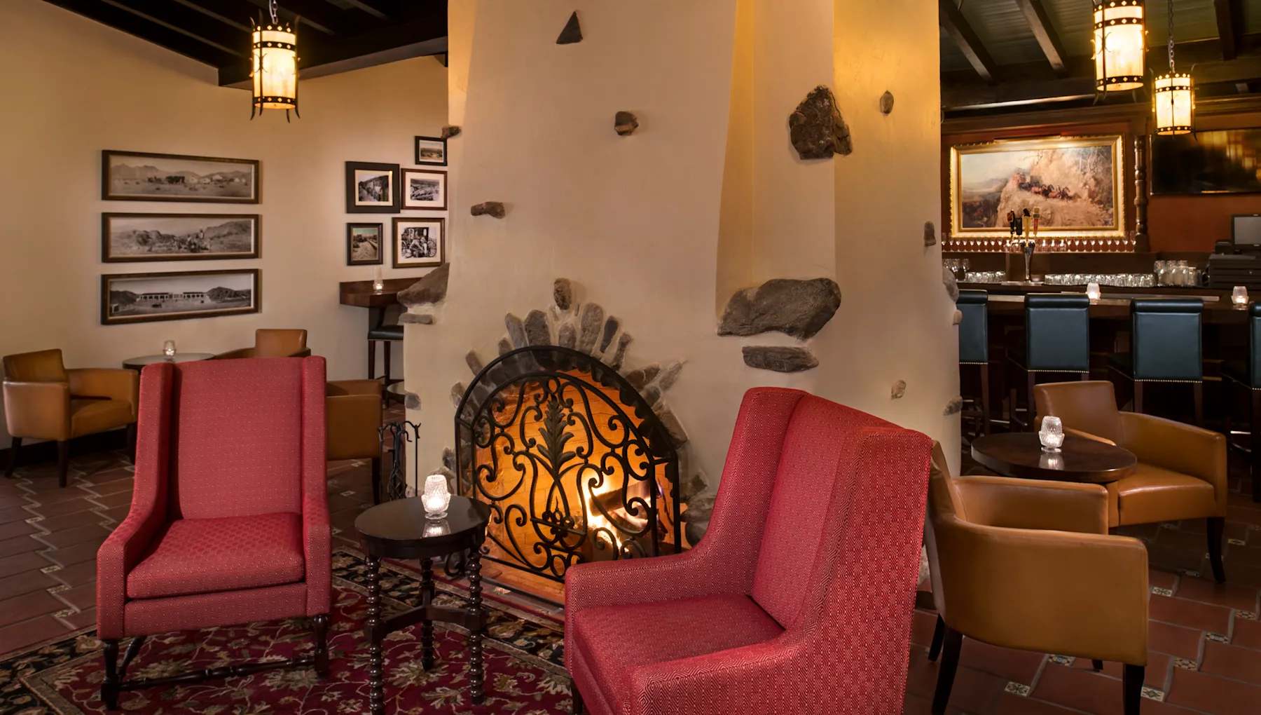 The Inn at Death Valley lounge