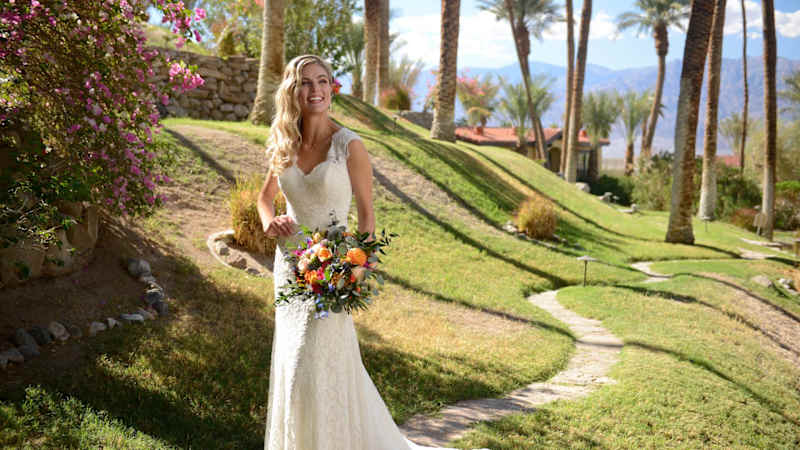 Oasis at Death Valley Wedding