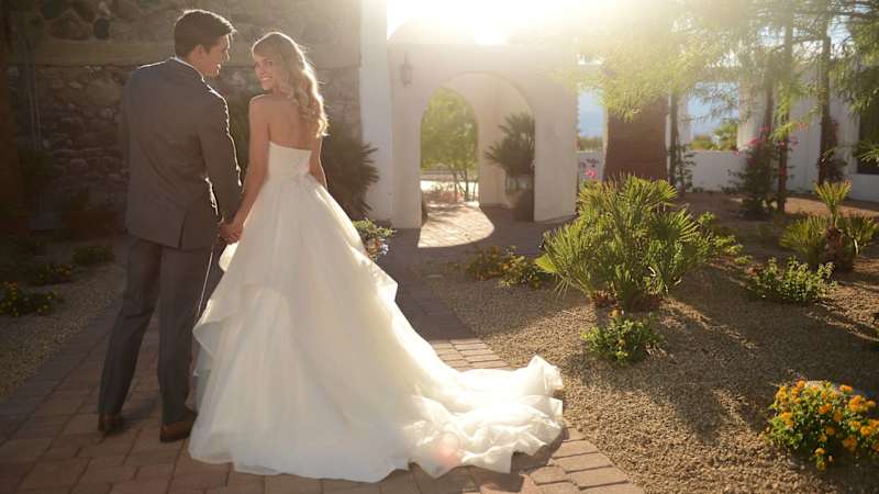 Oasis at Death Valley Wedding