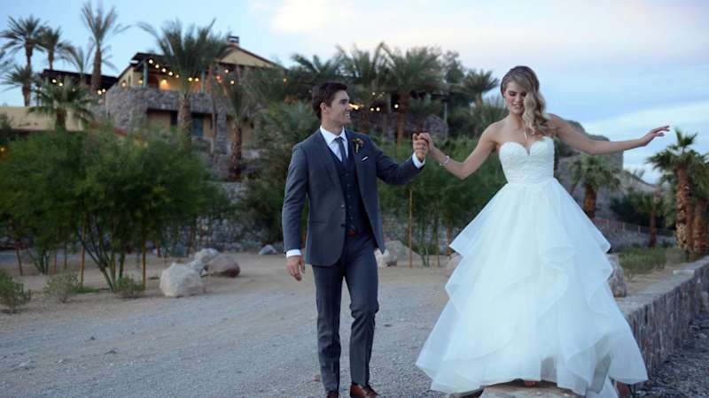 Oasis at Death Valley Wedding