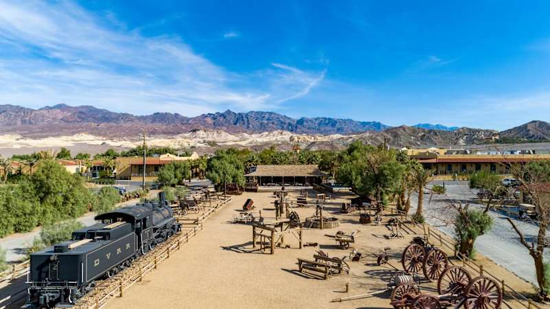 Event space behind Borax Museum