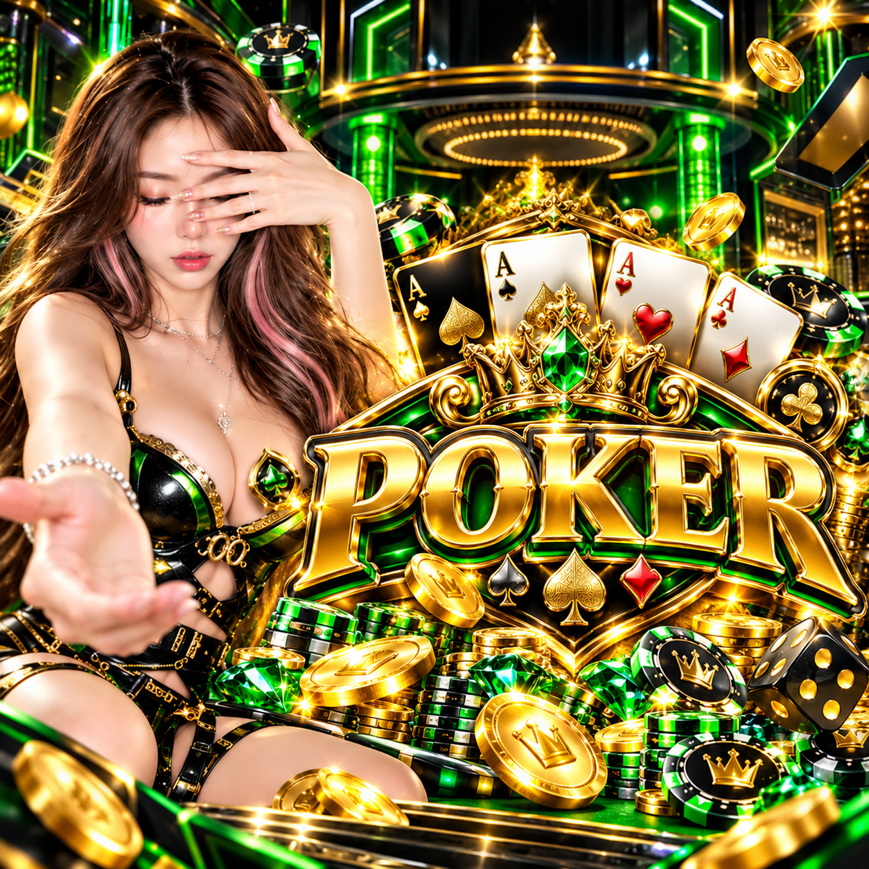 Banner Aplikasi Agen Poker Online dengan akses permainan digital