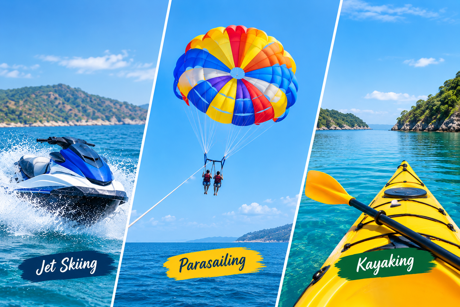 Water adventure in Ganpatipule
