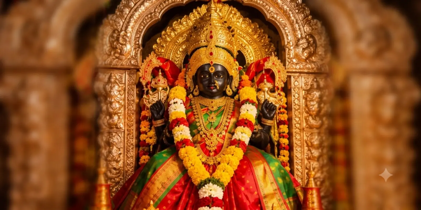Mahalakshmi Temple idol Kolhapur