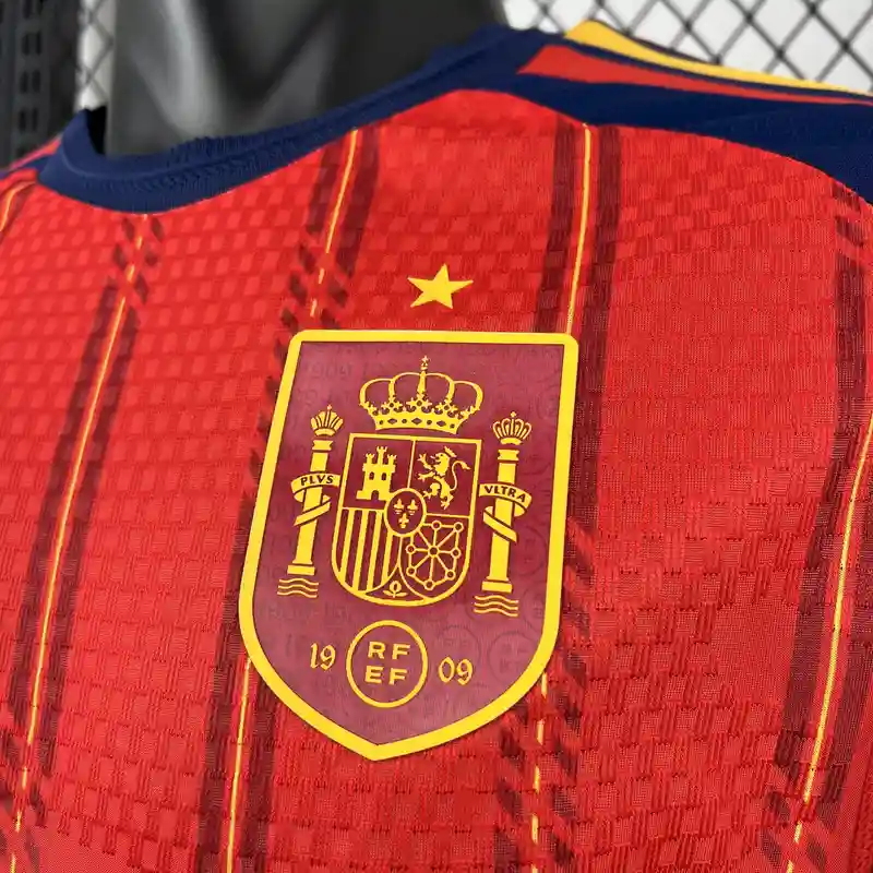SPAIN HOME FULL SLEEVES PLAYER VERSION 2026 OFFICIAL WORLD CUP Thumbnail 2