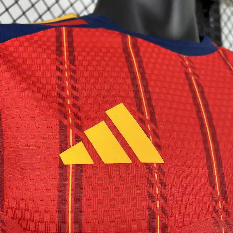 SPAIN HOME FULL SLEEVES PLAYER VERSION 2026 OFFICIAL WORLD CUP Thumbnail 3