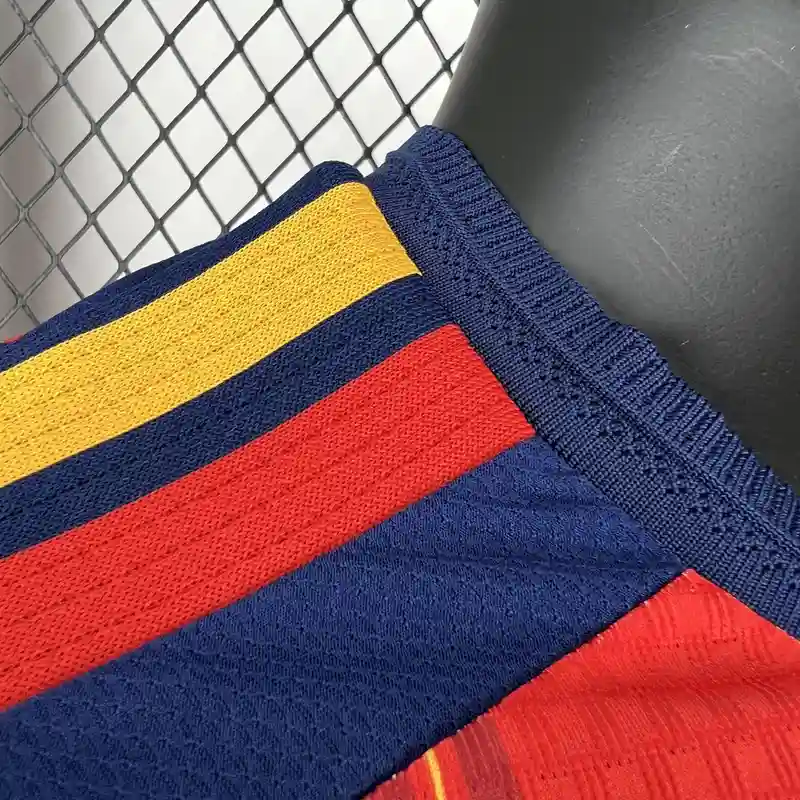 SPAIN HOME FULL SLEEVES PLAYER VERSION 2026 OFFICIAL WORLD CUP Thumbnail 4