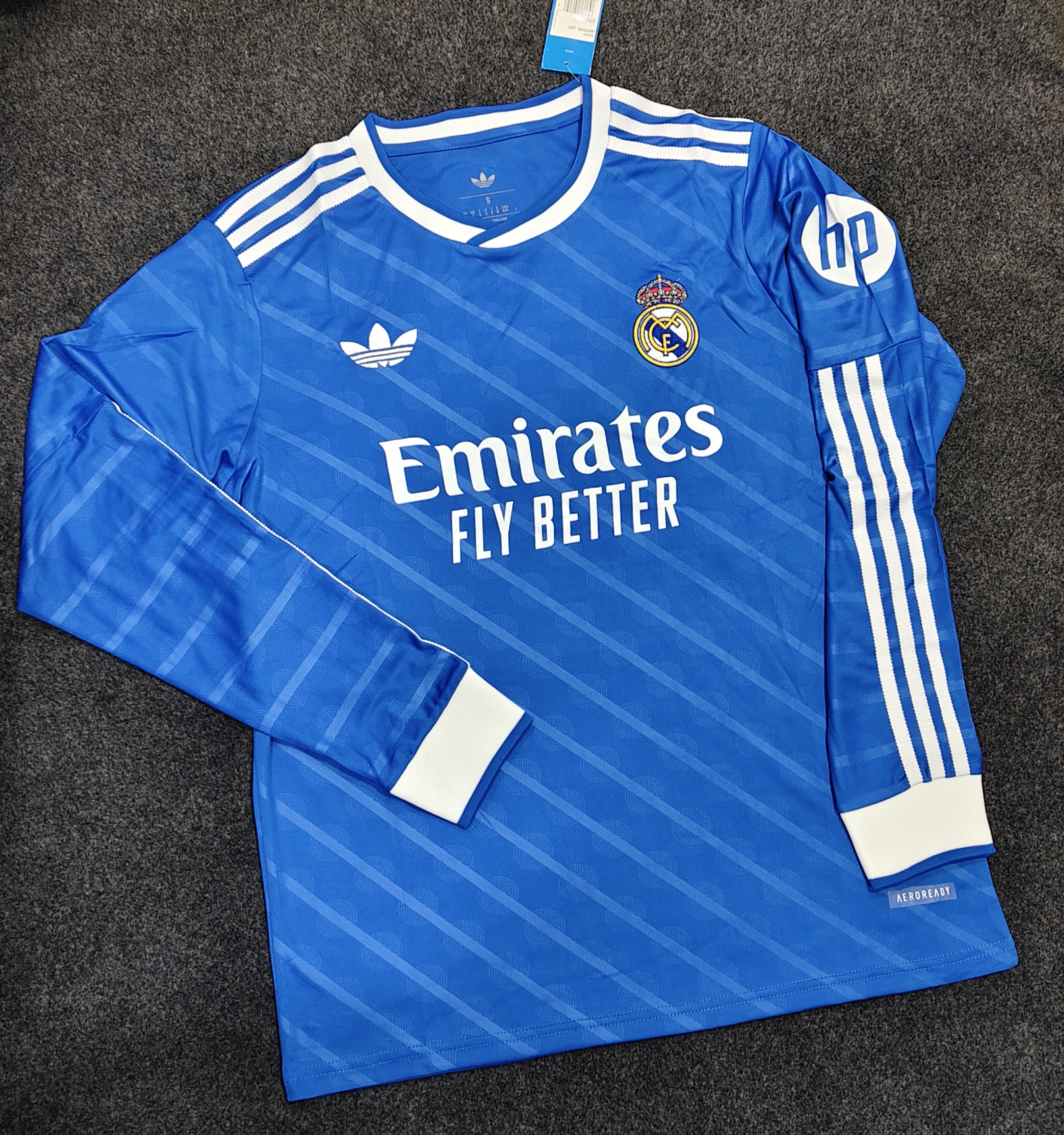 REAL MADRID AWAY 2025/26 OFFICIAL PREMIUM QUALITY FULL SLEEVES