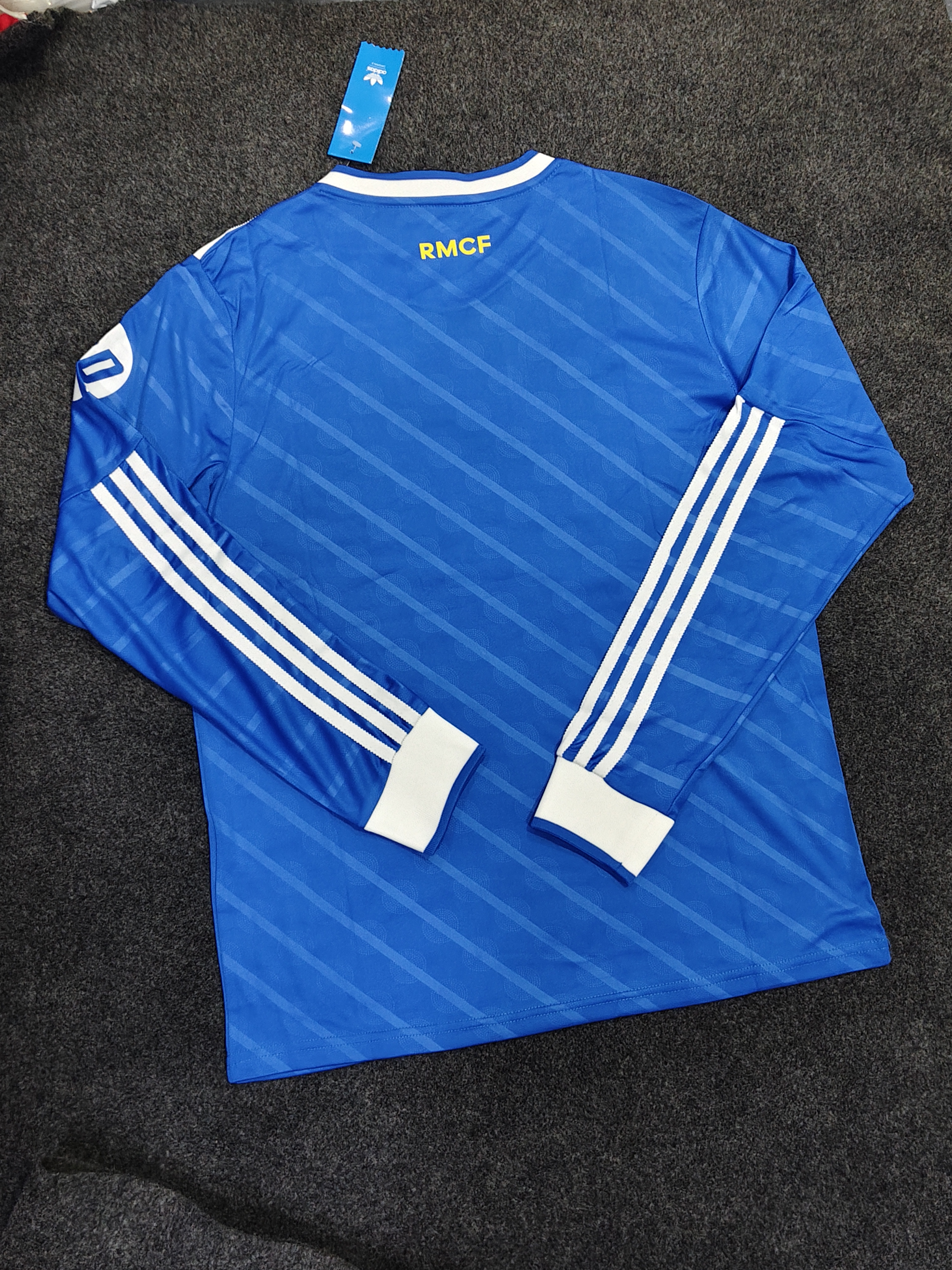 REAL MADRID AWAY 2025/26 OFFICIAL PREMIUM QUALITY FULL SLEEVES Thumbnail 2