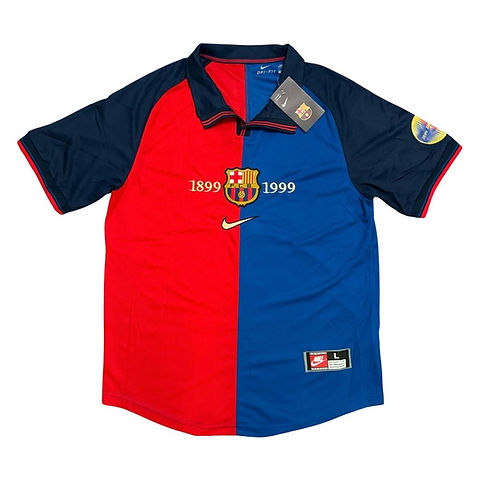 BARCELONA HOME 1899 VINTAGE RETRO JERSEY