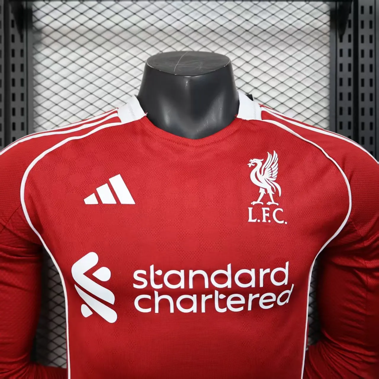 LIVERPOOL HOME 2025/26  FULL SLEEVES PLAYER VERSION OFFICIAL Thumbnail 2