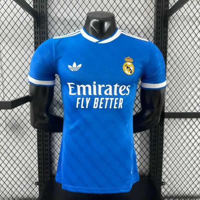 REAL MADRID THIRD BLUE  2025/26 PLAYER VERSION