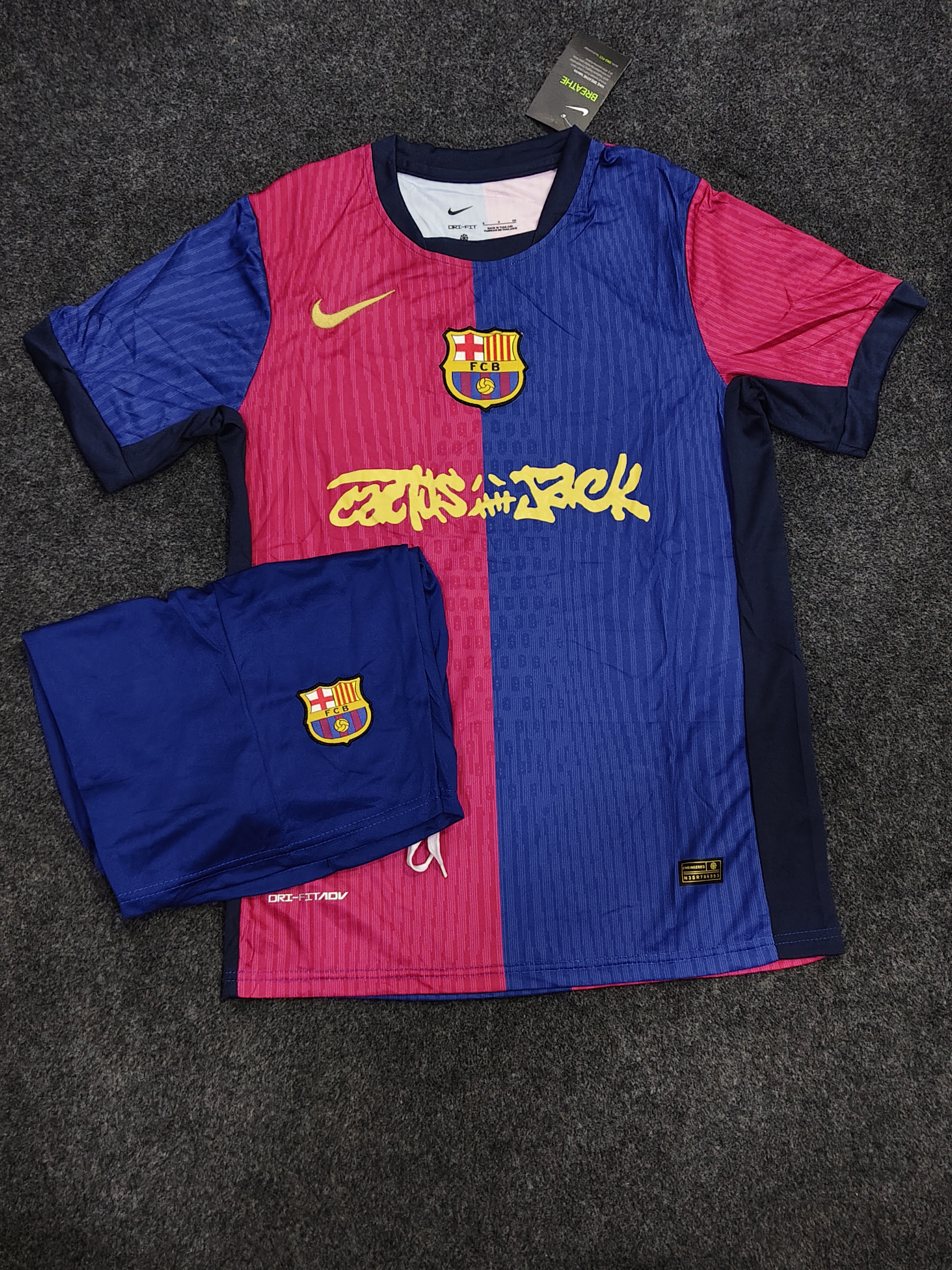 BARCELONA X CACTUS JACK KIT HOME OFFICIAL 2024/25
