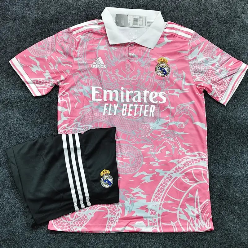 REAL MADRID X DRAGON PINK KIT 2024/25