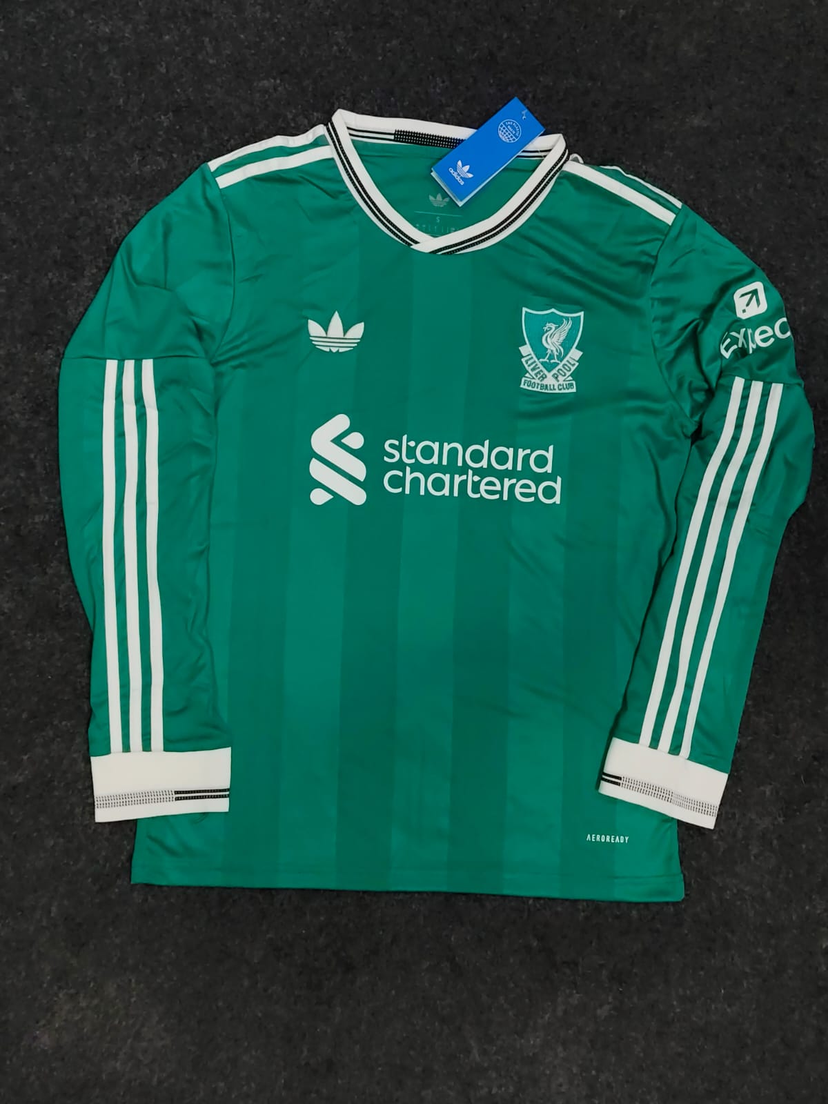 LIVERPOOL GREEN THIRD OFFICIAL  FULL SLEEVES PREMIUM QUALITY  2025/26