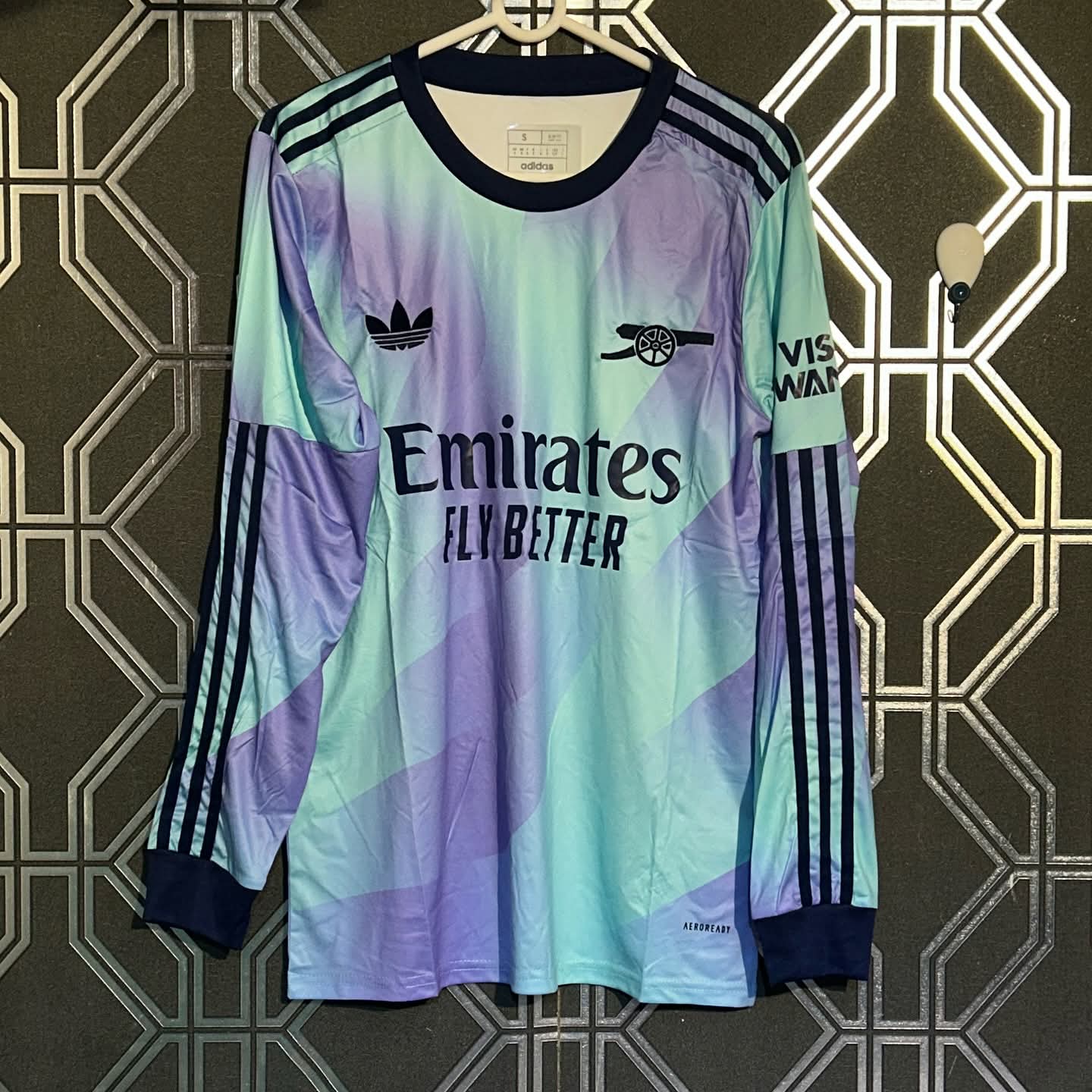 ARSENAL SECOUND AWAY 2025/26 OFFICIAL FULL SLEEVES PREMIUM