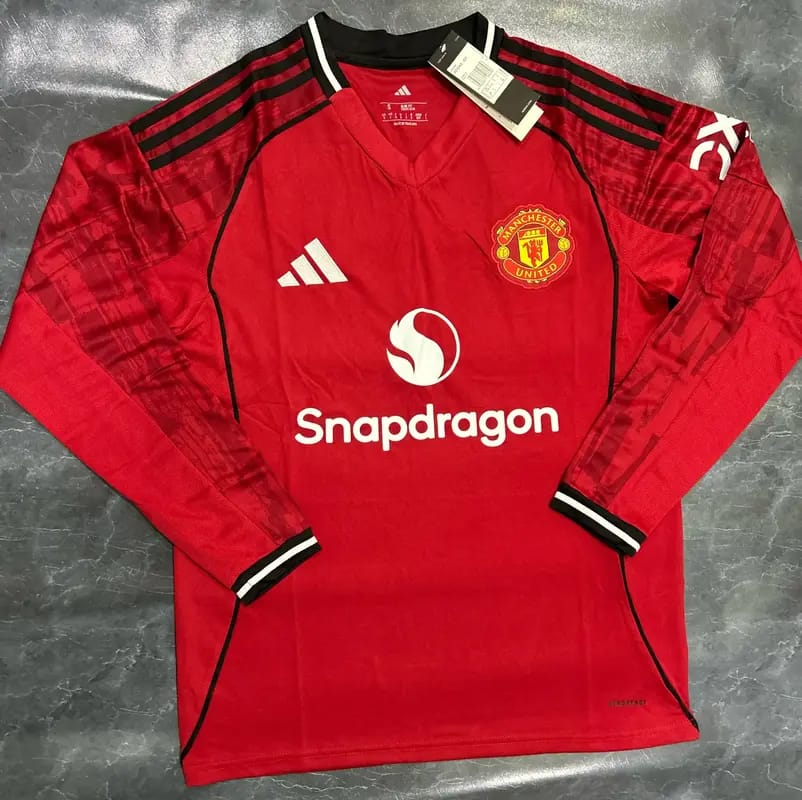MAN UNITED HOME FULL SLEEVES PREMIUM QUALITY 2025/26