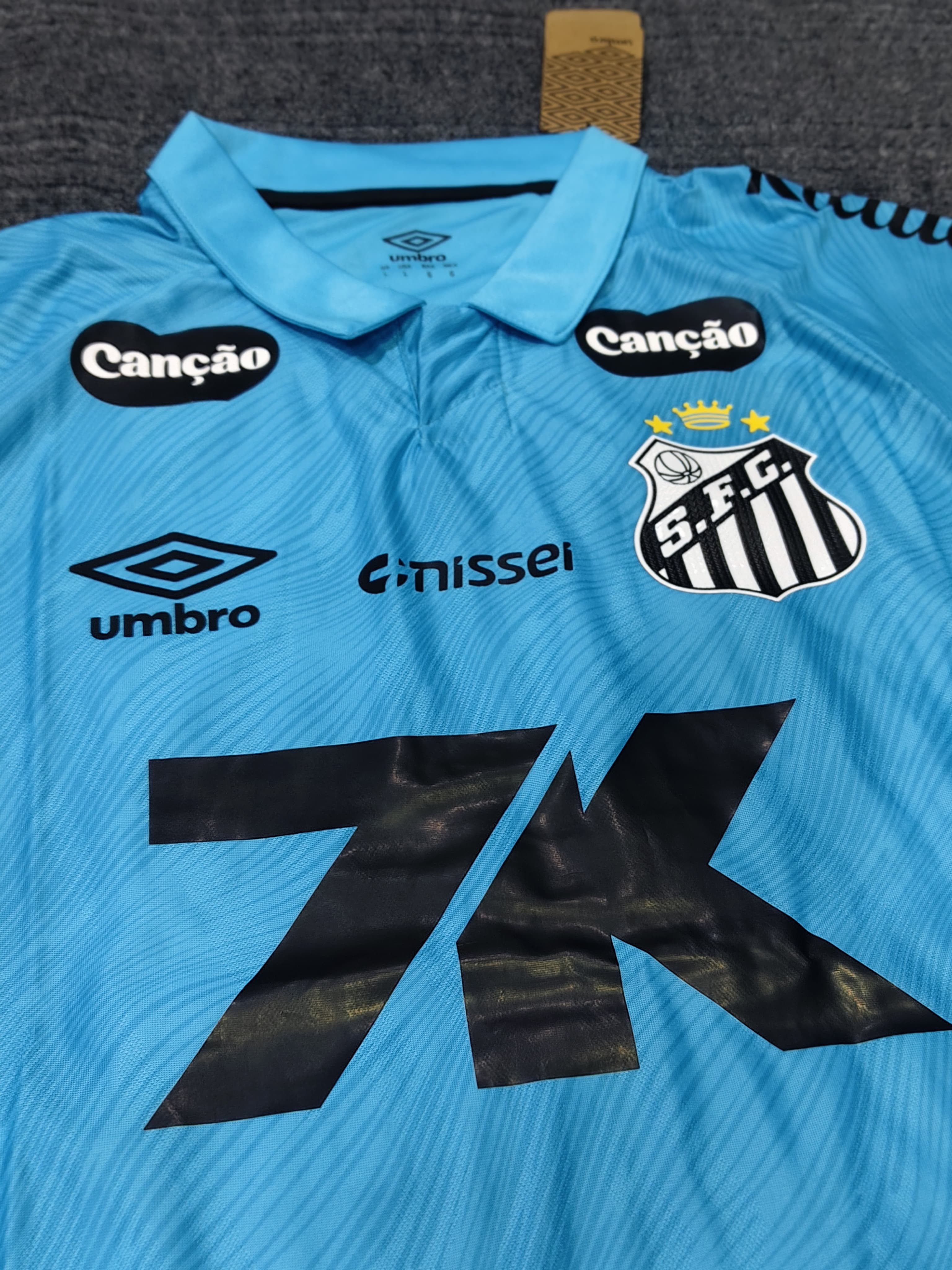 SANTOS FC LIGHT BLUE 2025/26 PLAYER VERSION Thumbnail 4