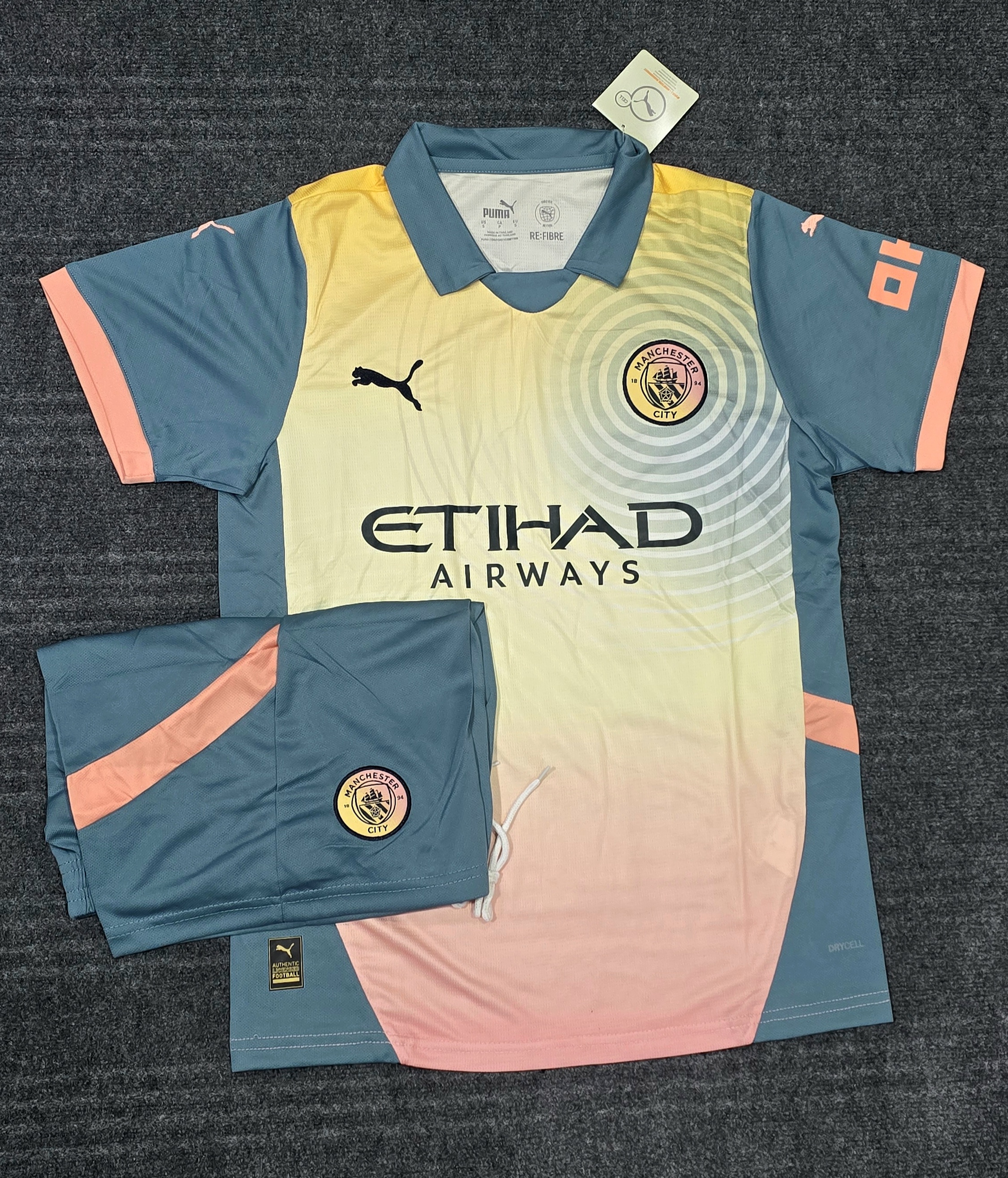 MANCHESTER CITY 4TH 2025 OFFICIAL KIT - Master Quality Football Kit India