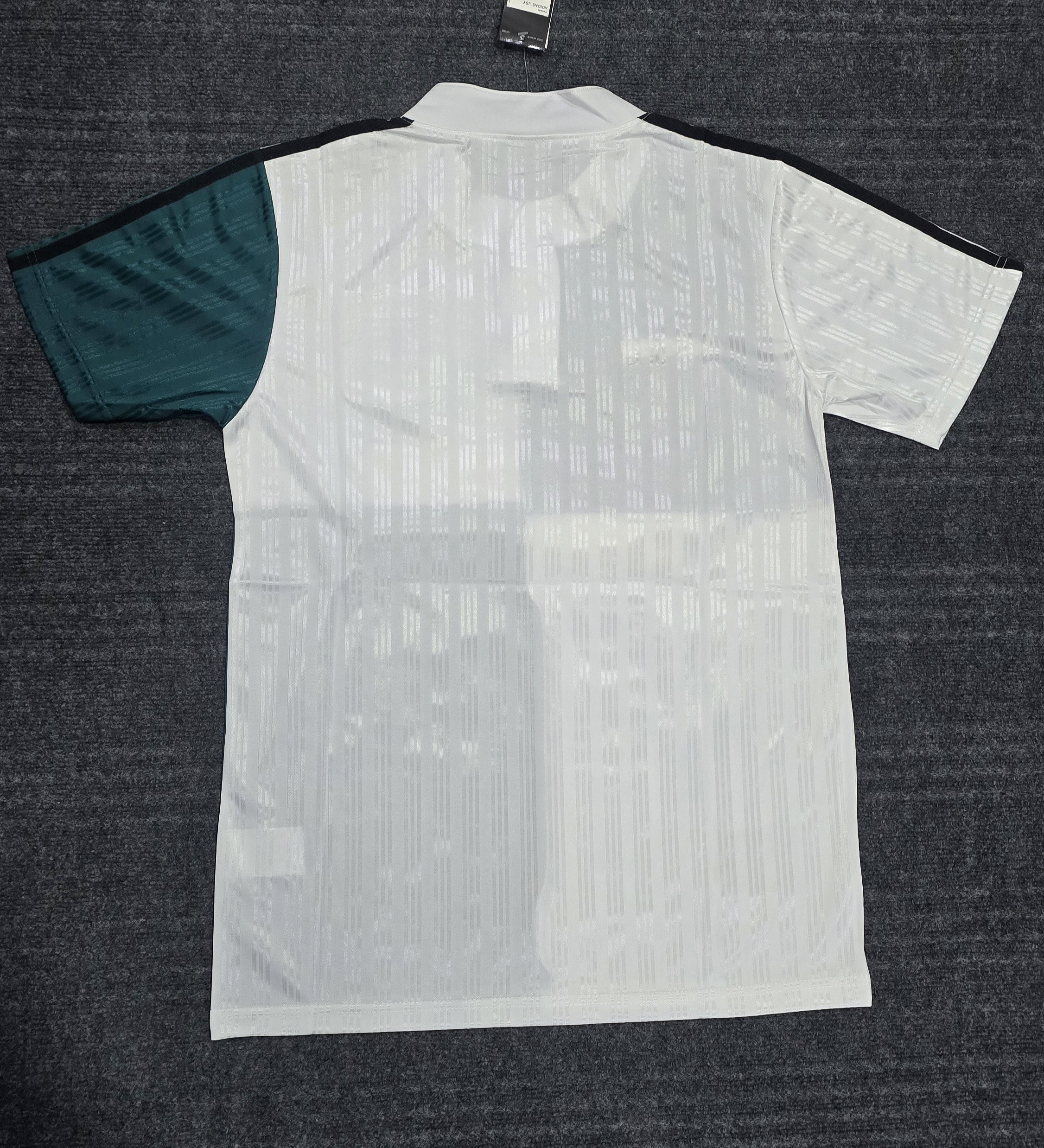 LIVERPOOL WHITE X RICH GREEN 1995 AWAY OFFICIAL VINTAGE RETRO JERSEY Thumbnail 6