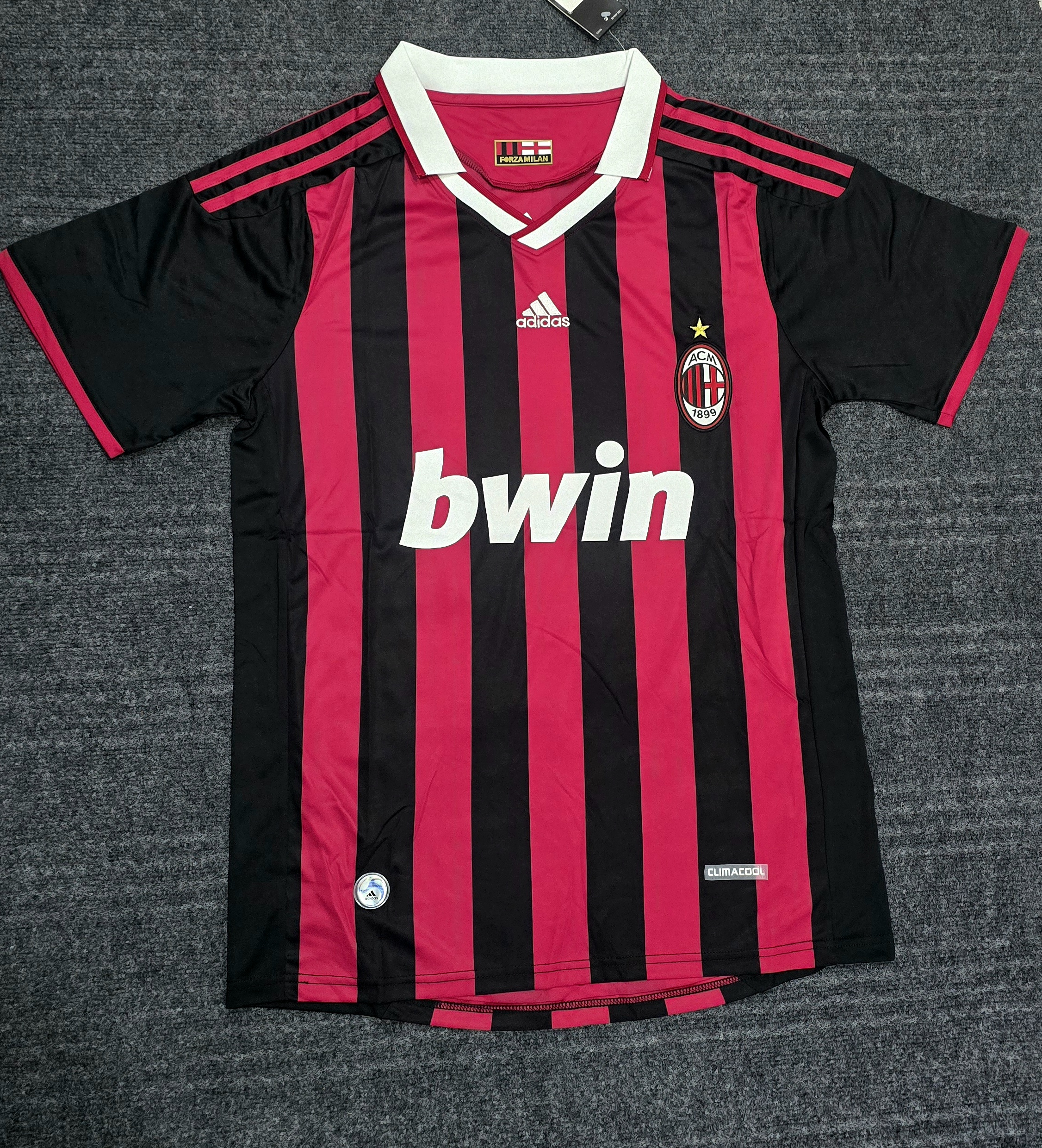 AC MILAN HOME 2009/10 OFFICIAL VINTAGE JERSEY
