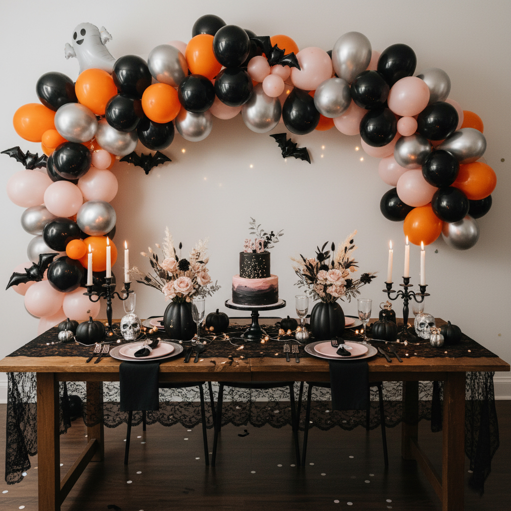 Seasonal custom balloon installations