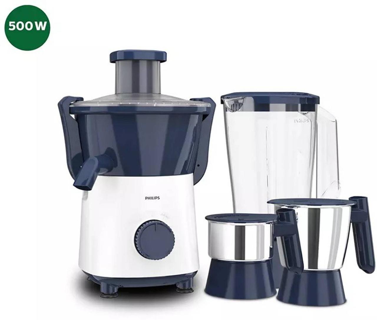 PHILIPS JUICER MIXER GRINDER 500WATT HL7568/00/3JAR