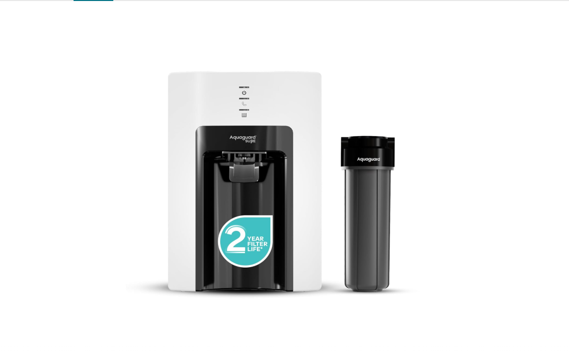 AQUAGUARD WATER PURIFIER SURECHAMP RO+UV 2X