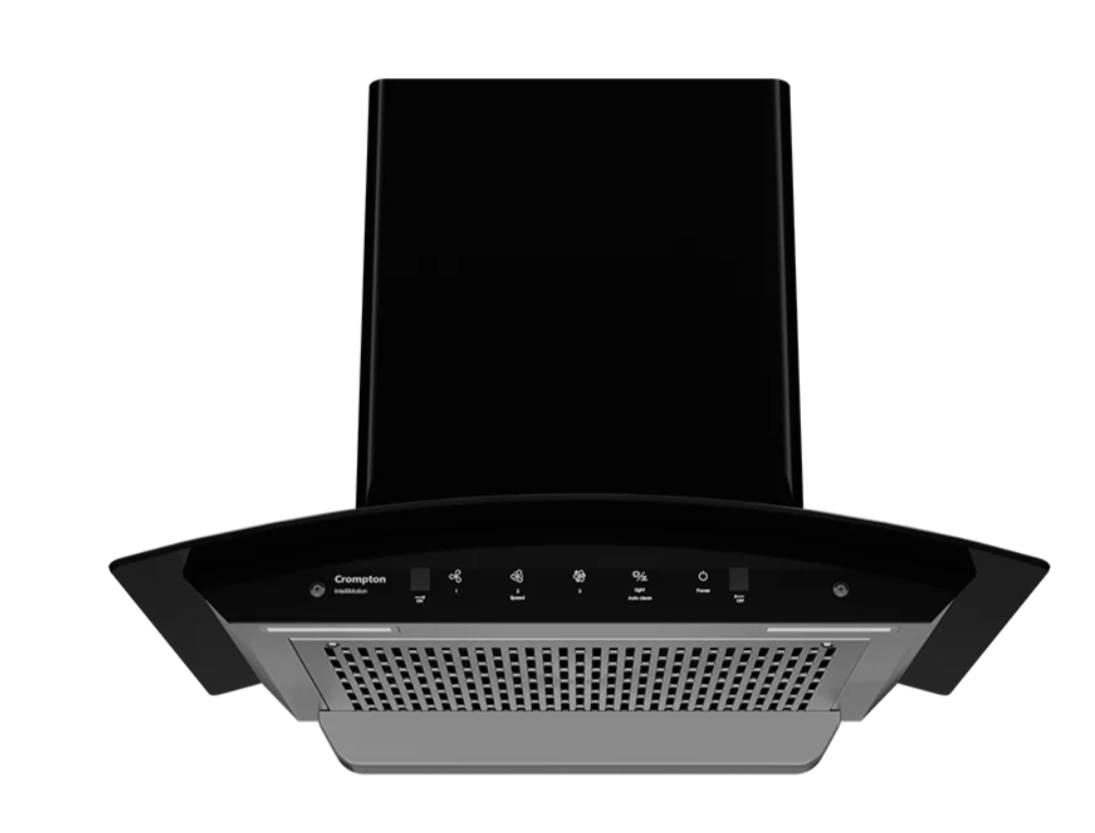CROMPTON CHIMNEY CURVED INTELLIMOTION IMC60FLE-MBL 60CM 1210m³/h