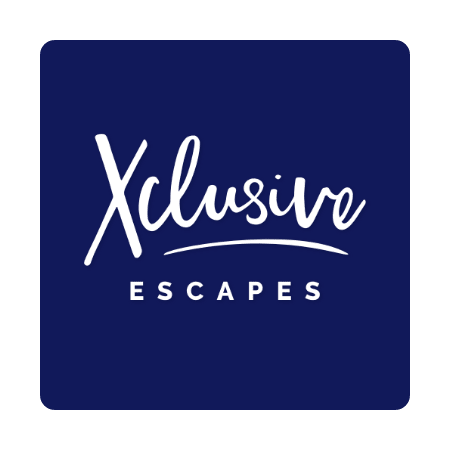 Xclusive Escapes logo.