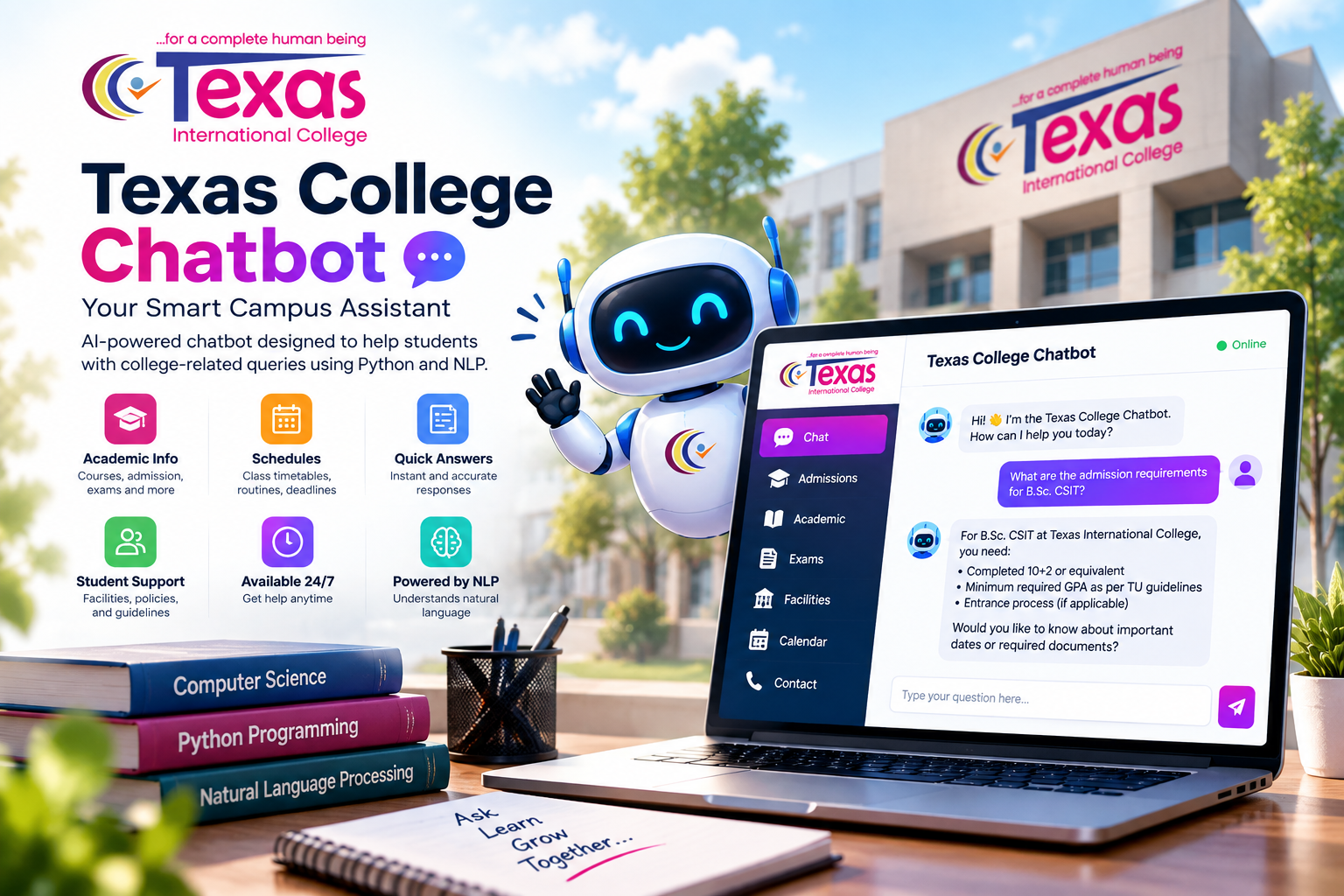 Texas College Chatbot