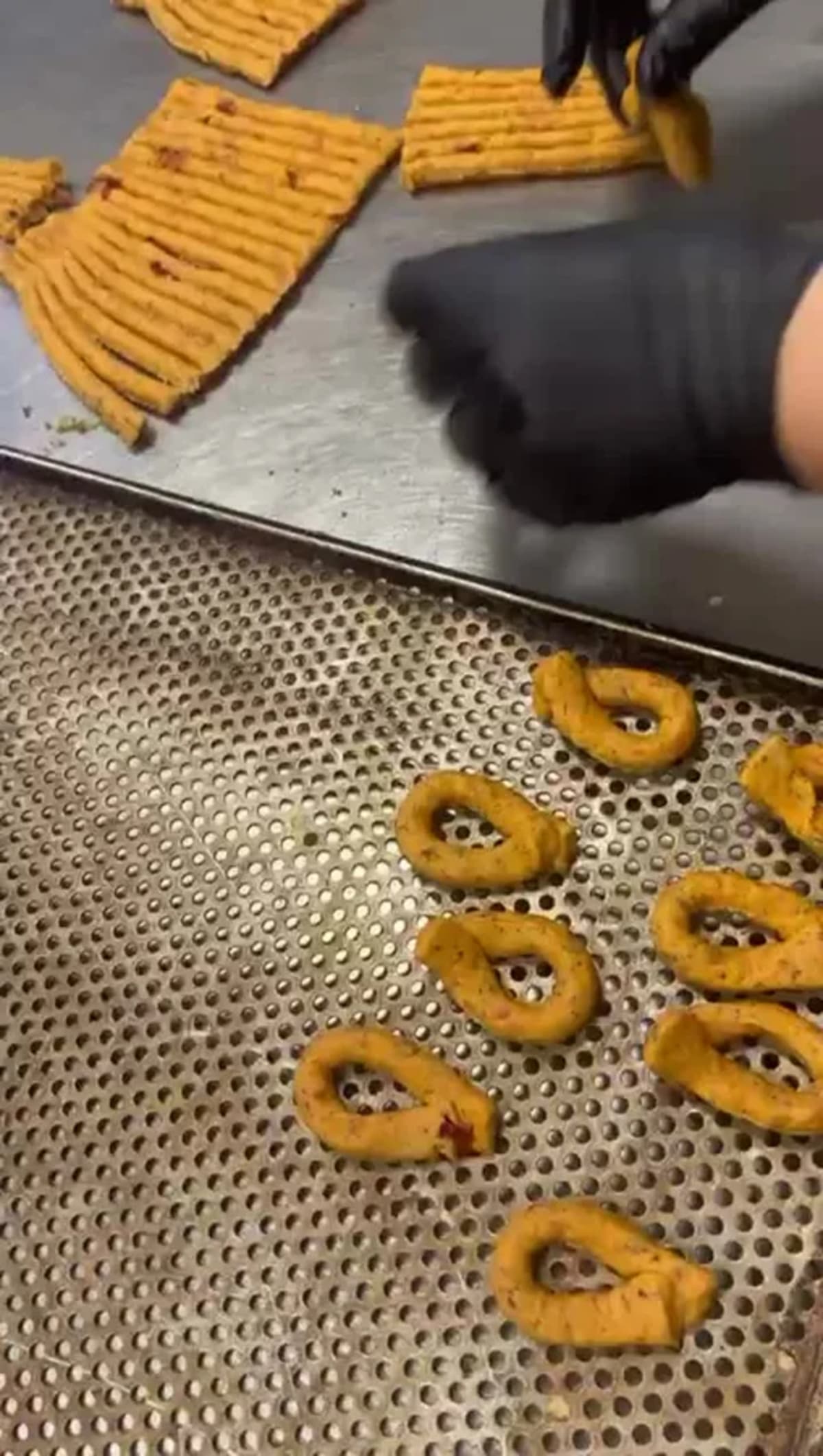 Taralli fatti a mano