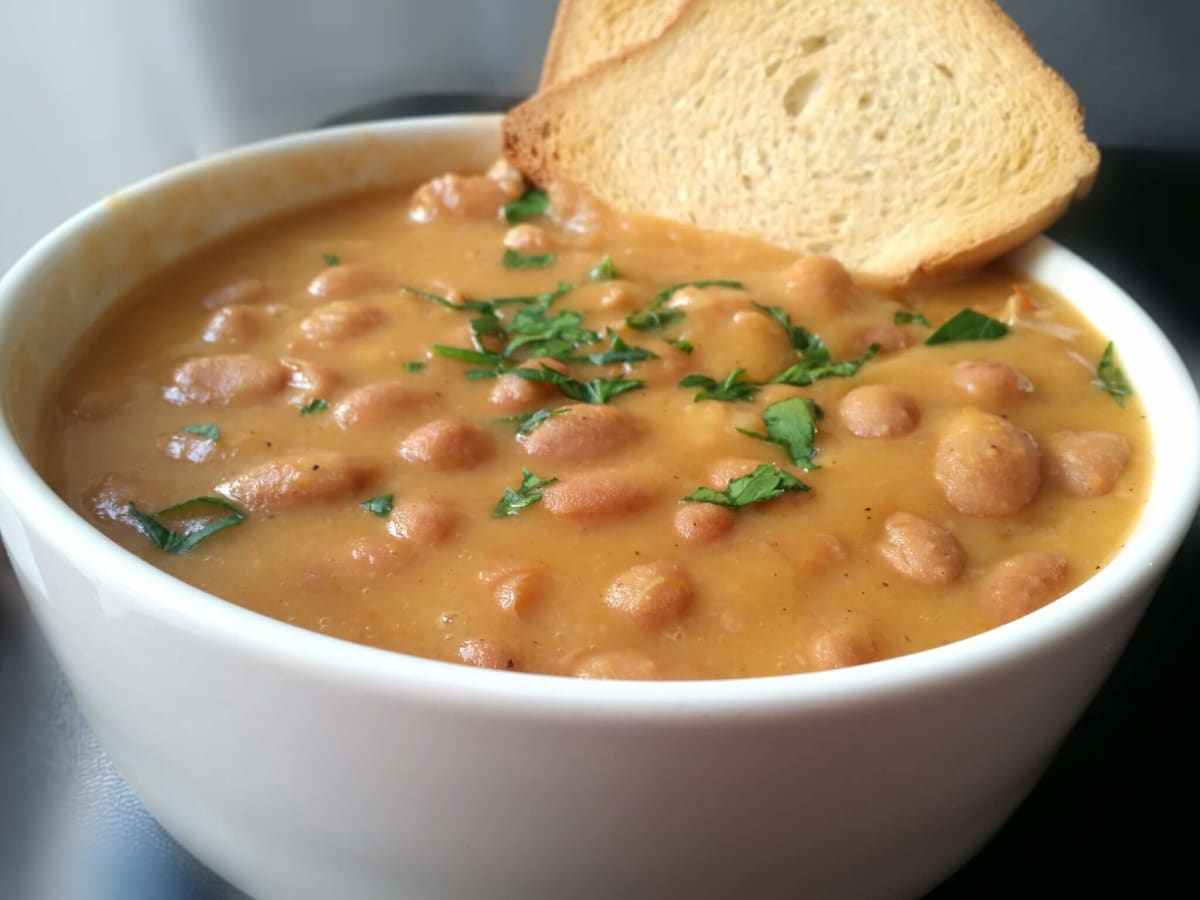 Pasta e fagioli. Piatto semplice ma gustoso