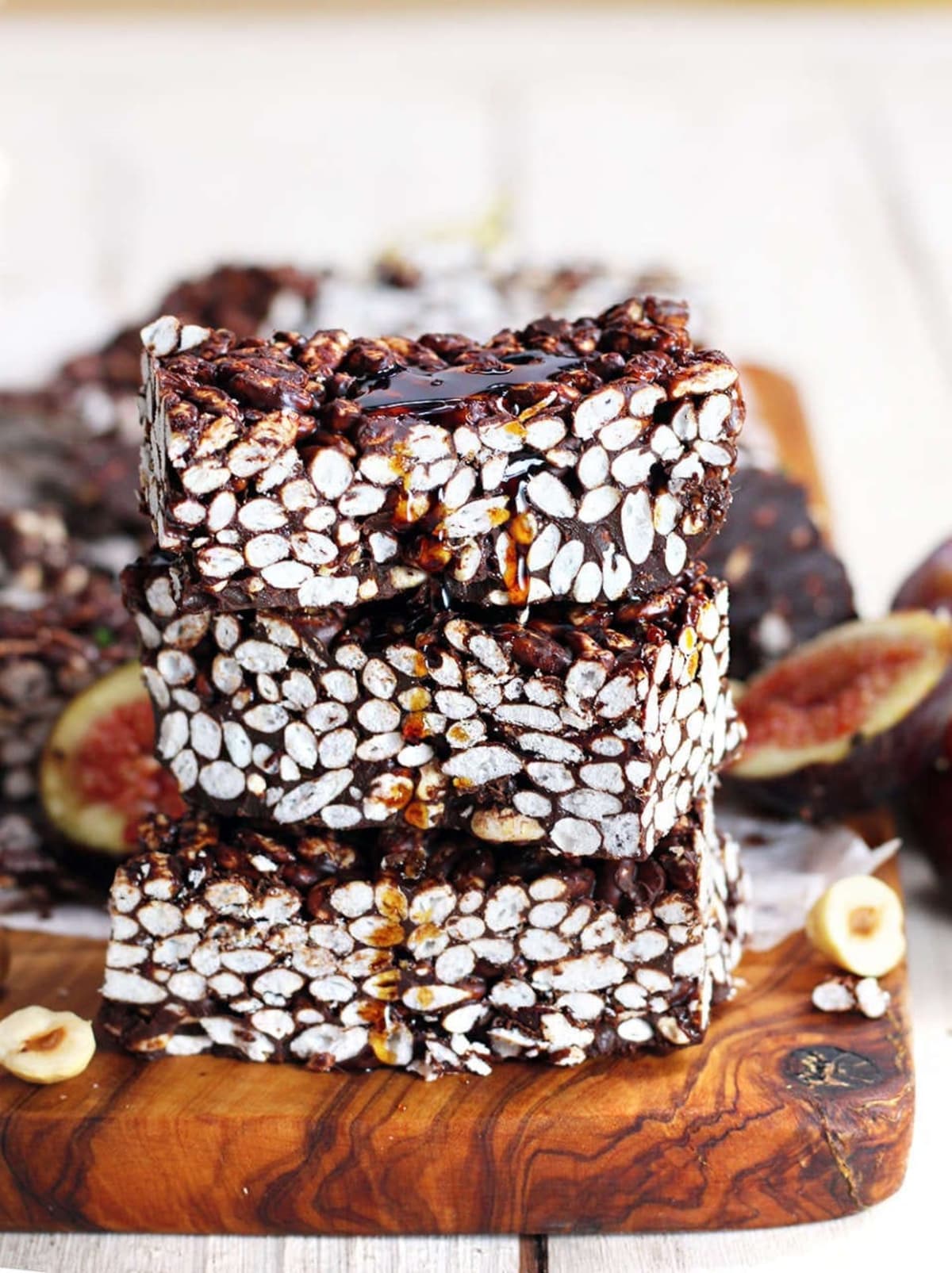 Riso soffiato e cioccolato. Nulla di più semplice