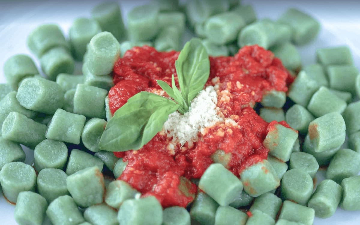 Colorate con spinaci o erbette