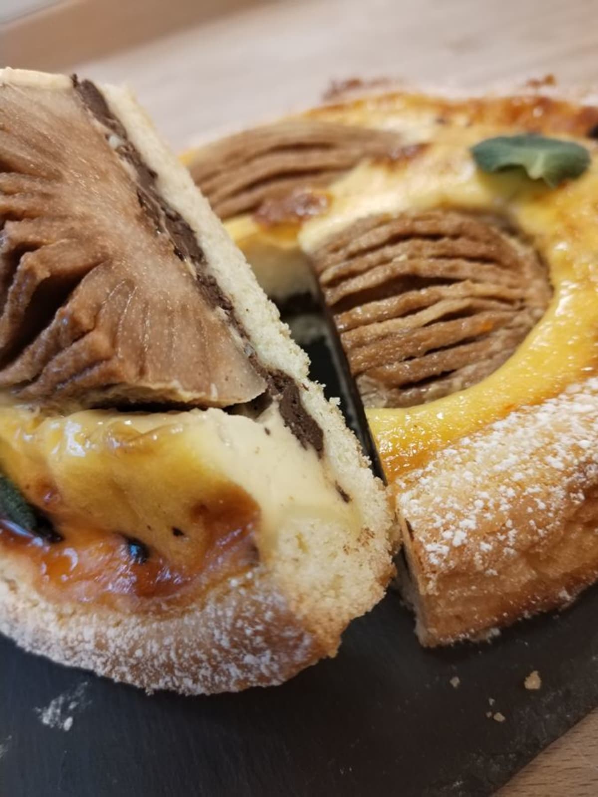 Torta al cioccolato con le pere