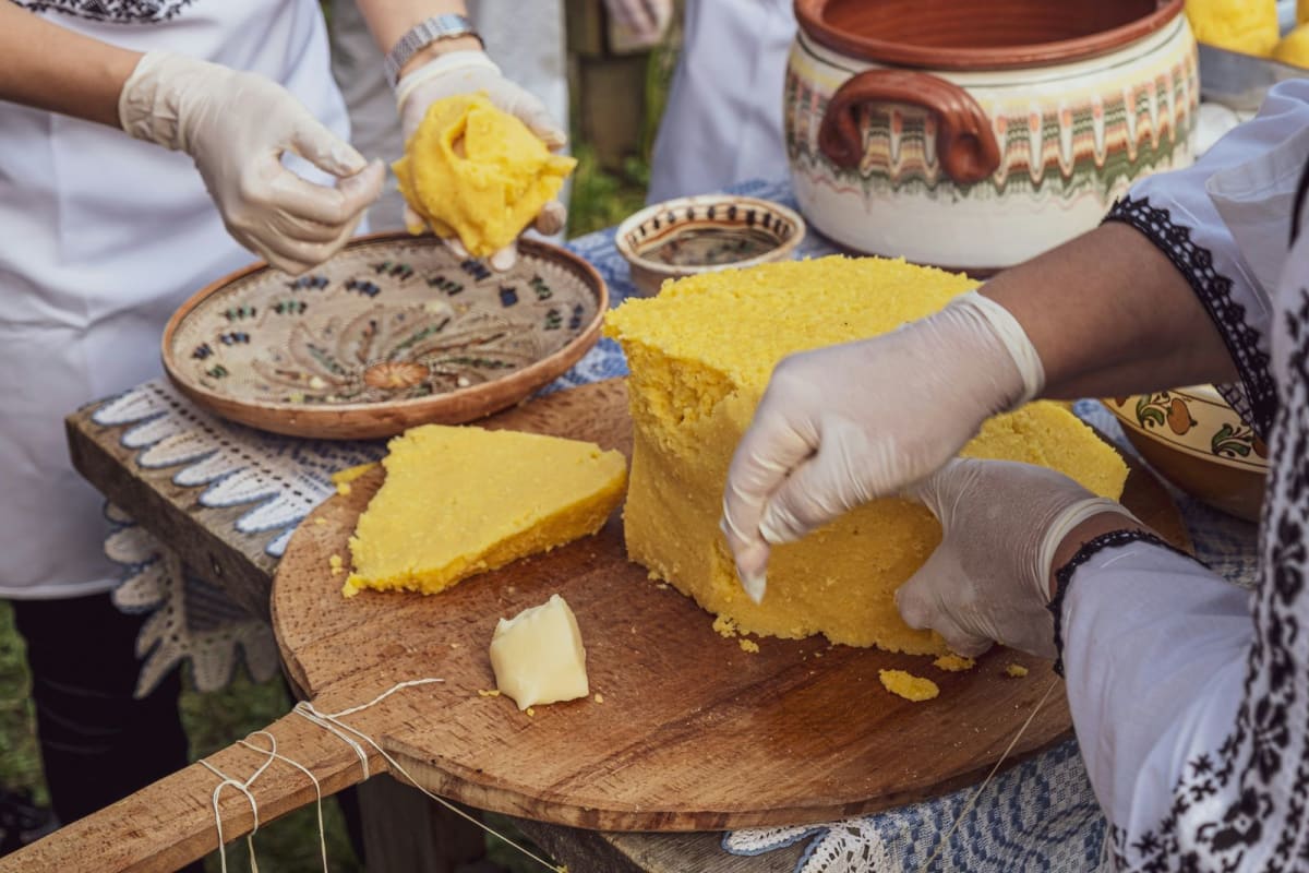 Polenta pronta da affettare