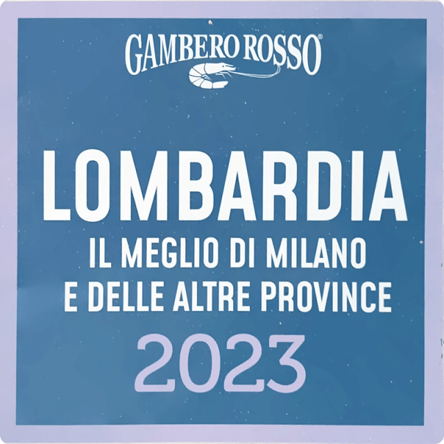 Attestato 2023 Gambero Rosso Milano