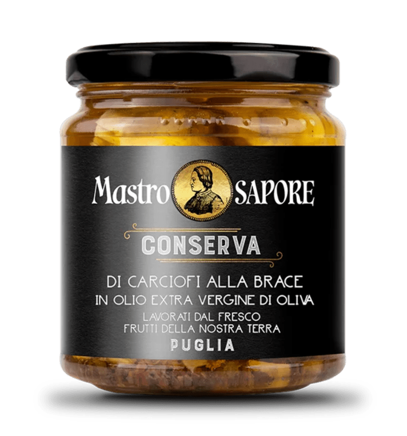 Carciofi alla brace in olio extra vergine
