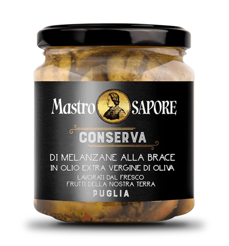 Melanzane alla brace in olio extra vergine