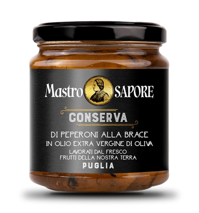 Peperoni alla brace in olio extra vergine