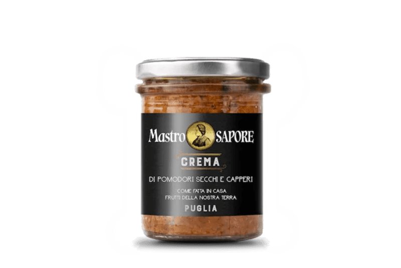 Crema di pomodori secchi e capperi