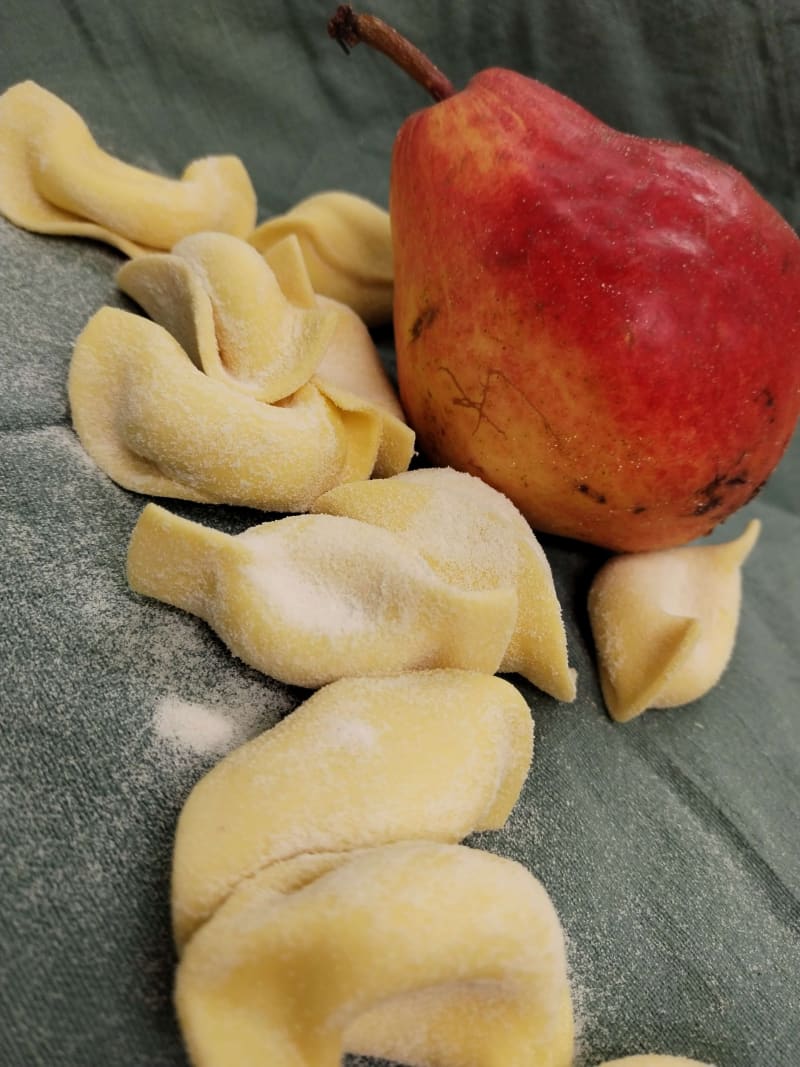 Casoncelli bergamaschi. Da non confondere con la variante bresciana.