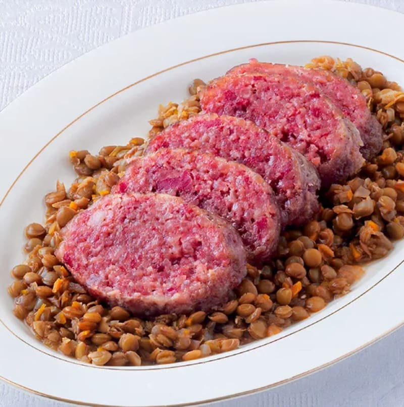 Cotechino di Zibello. Dalle stesse carni con cui si produce il culatello